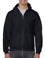 HEAVY BLEND™ ADULT FULL ZIP Kapucnis felső SWEATSHIRT Black